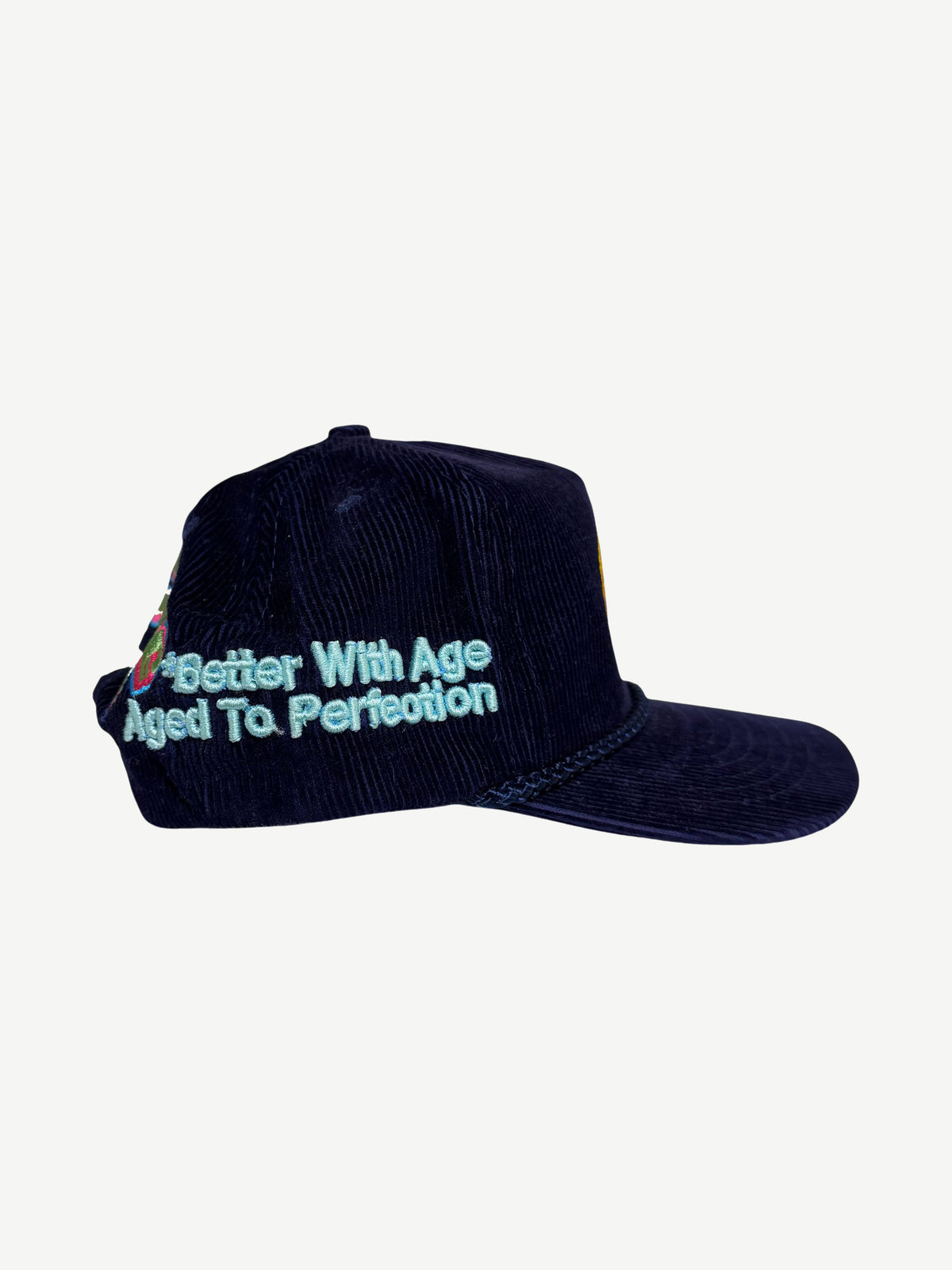Better With Age Navy Retrospect Corduroy Trucker Hat
