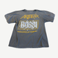 Bossi Anthrax Persistence of Touring tee back view with yellow logo and rhinestone-encrusted concert print