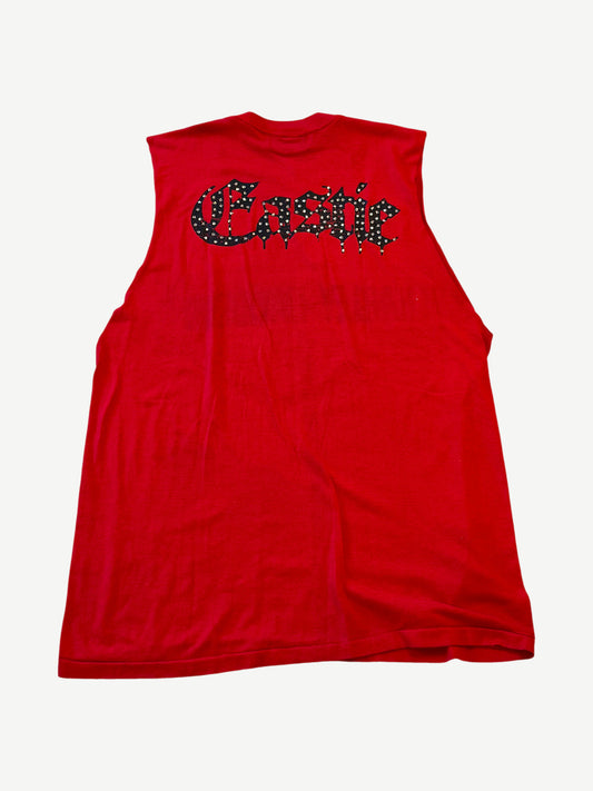 Bossi Vintage Red Harley Davidson Cutoff Tee