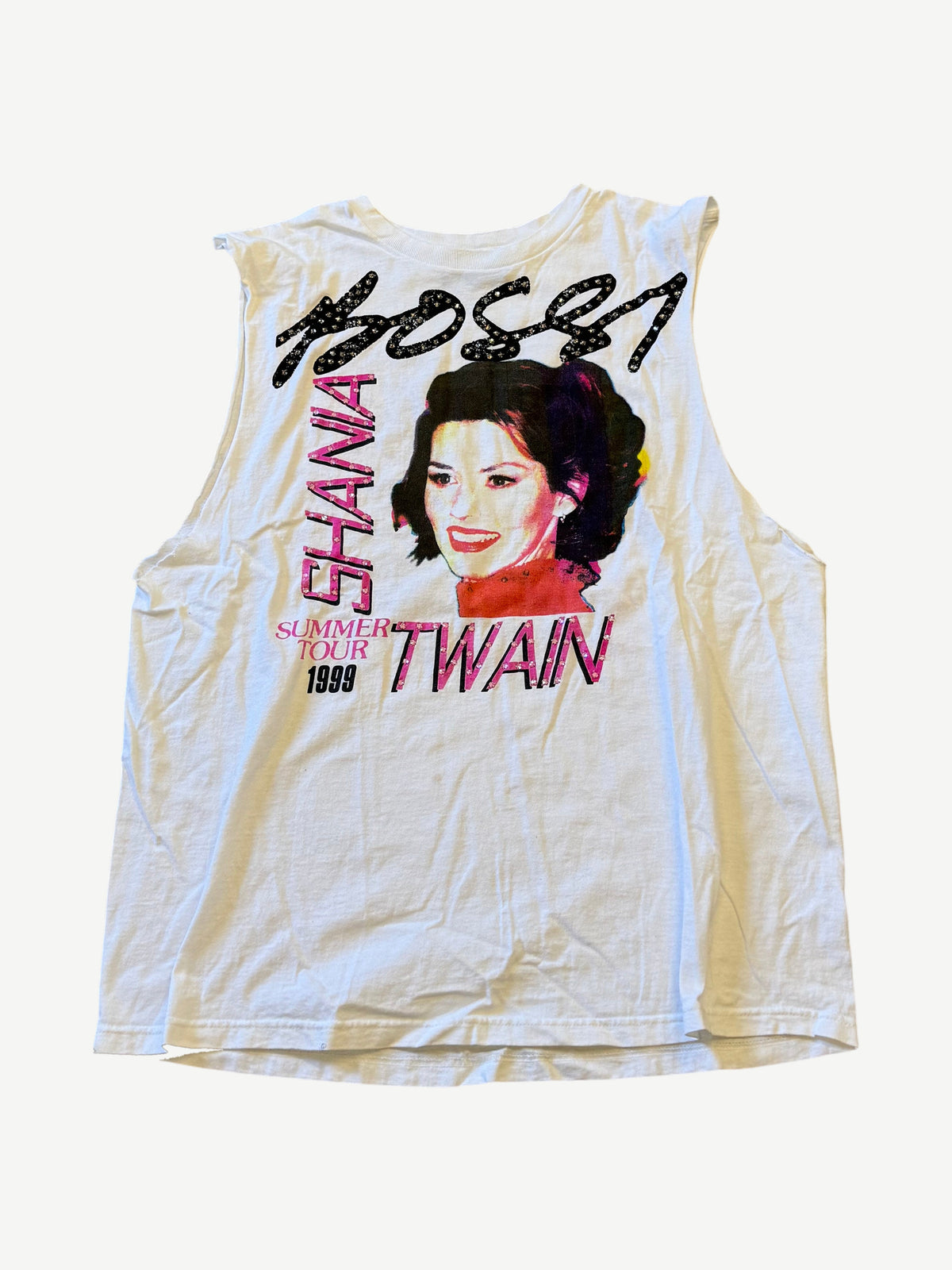 Bossi Vintage Shania Twain Cutoff Tee