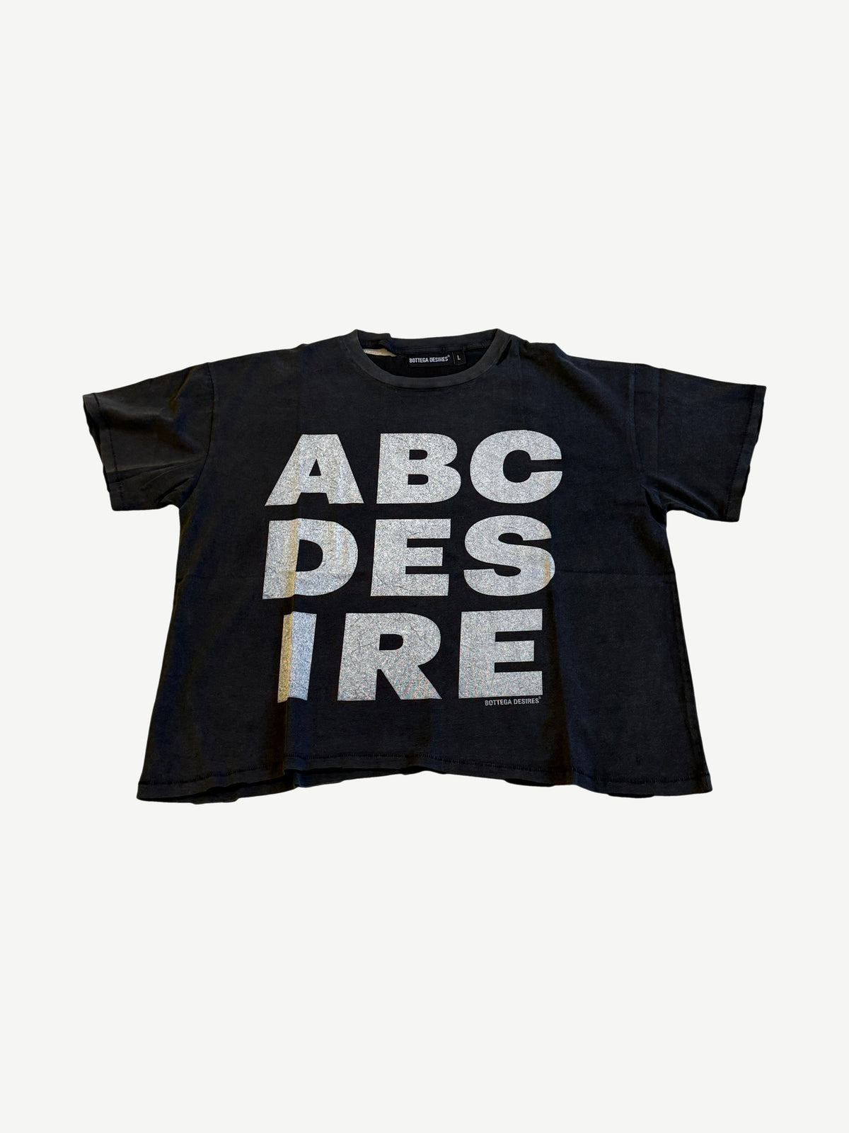 Bottega Desires Black ABC Desires Tee