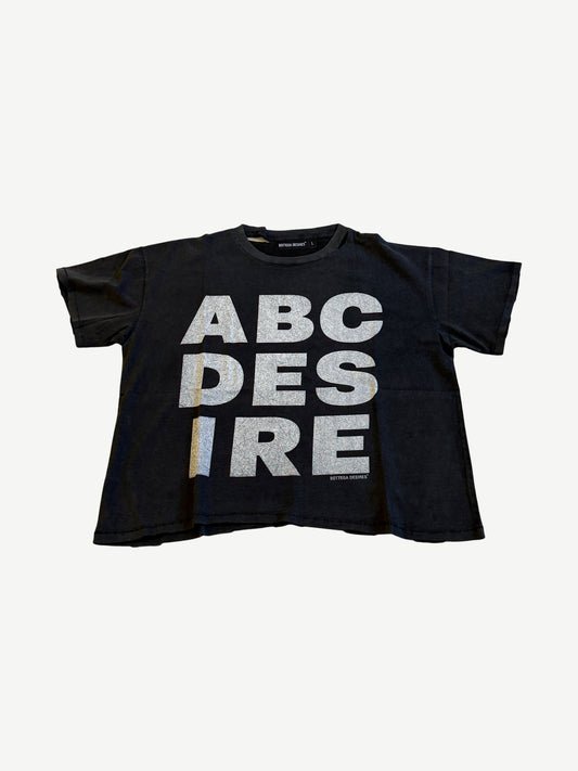 Bottega Desires Black ABC Desires Tee