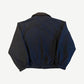 Bottega Veneta Dark Navy Intrecciato Leather Trimmed Jacket