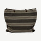 Celine Striped Jacquard Cabas Tote Bag