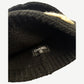 Chanel Black White Wool Knit Beanie