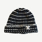 Chanel Cashmere Tricolor Logo CC Beanie