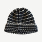 Chanel Cashmere Tricolor Logo CC Beanie