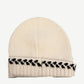 Chanel Cream CC Embroidered Cashmere Beanie