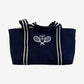 Chanel Navy Blue Sport Ligne Tennis Tote