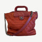 Chanel Orange Large In The Mix Shopping Tote