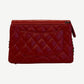 Chanel Paris-Salzburg Red Multi Flap Quilted Lambskin Bag