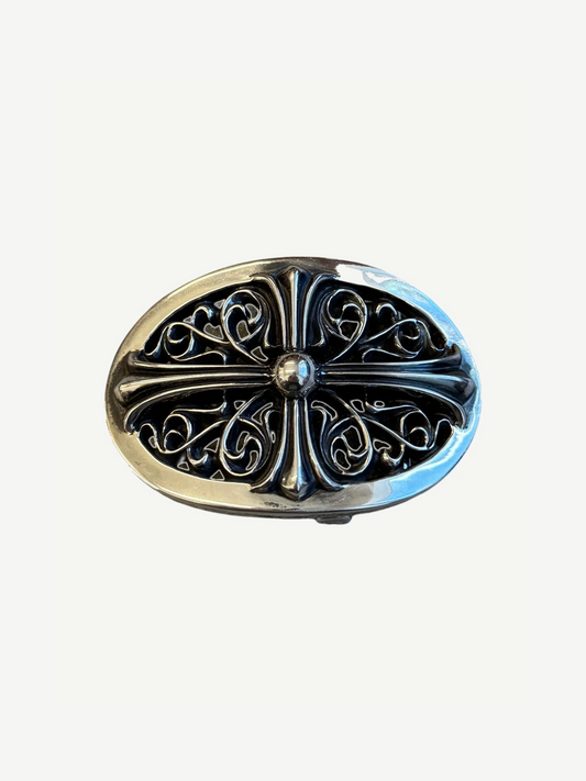 Chrome Hearts 1.5 Inch Oval Belt Buckle
