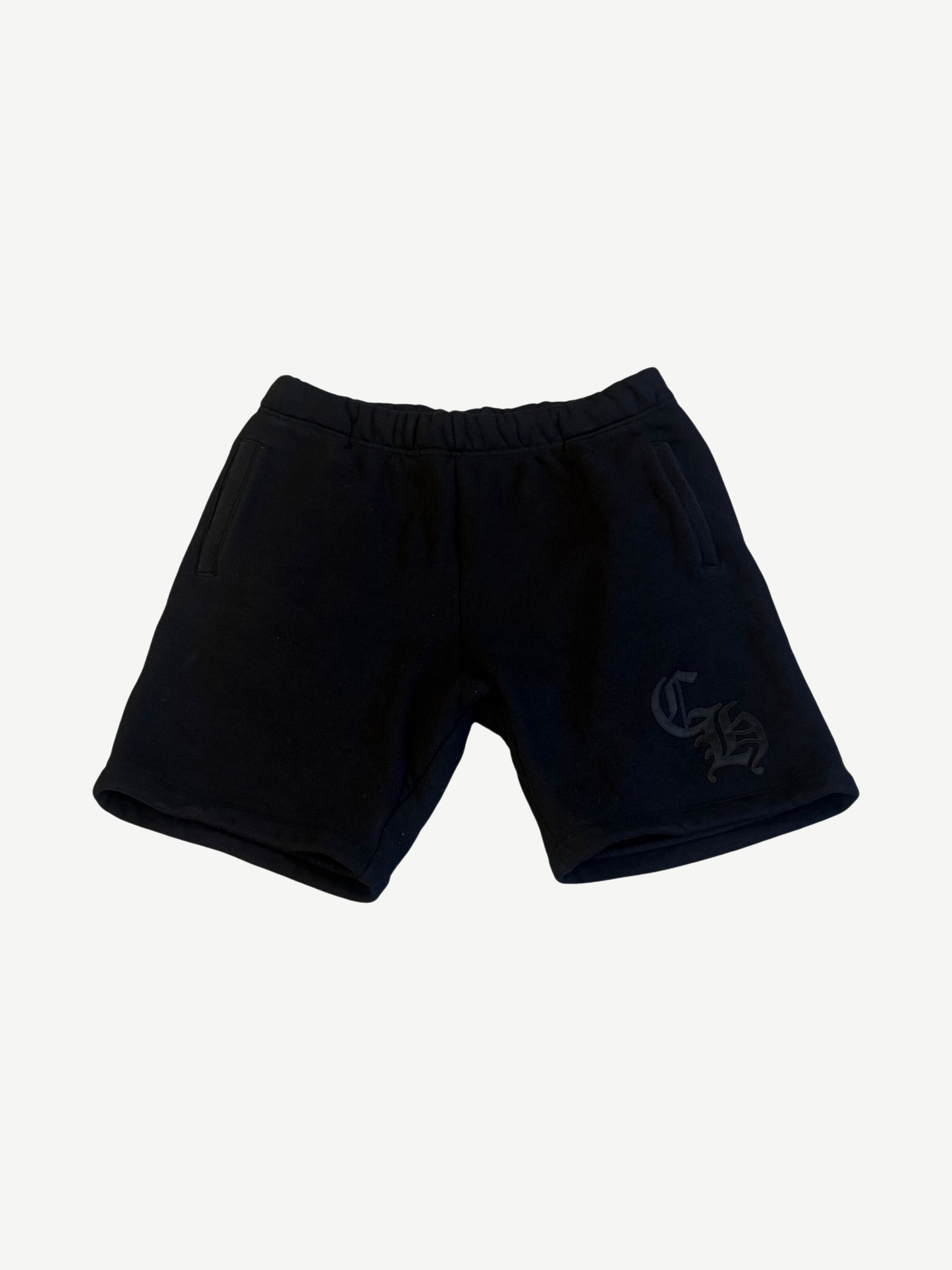 Chrome Hearts Black 7/11 Nylon CH Sweat Shorts
