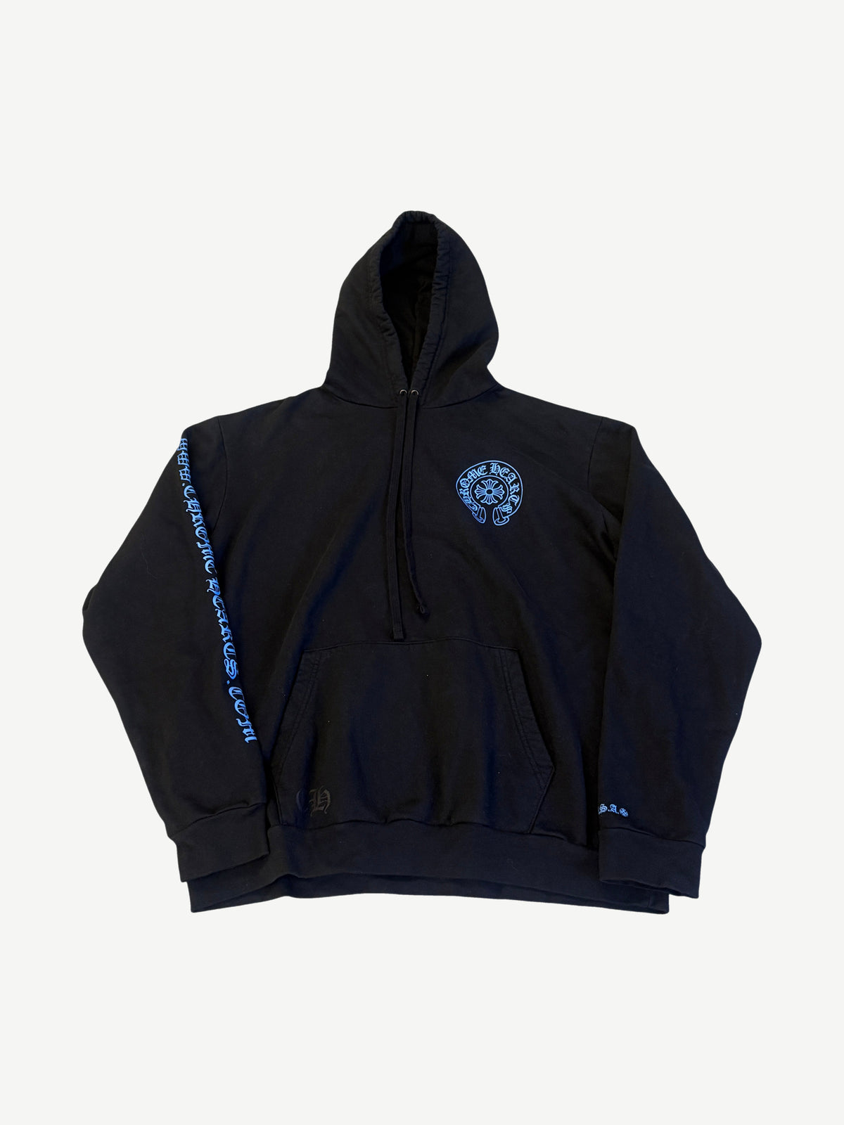 Chrome Hearts Black Blue Online Exclusive Hoodie