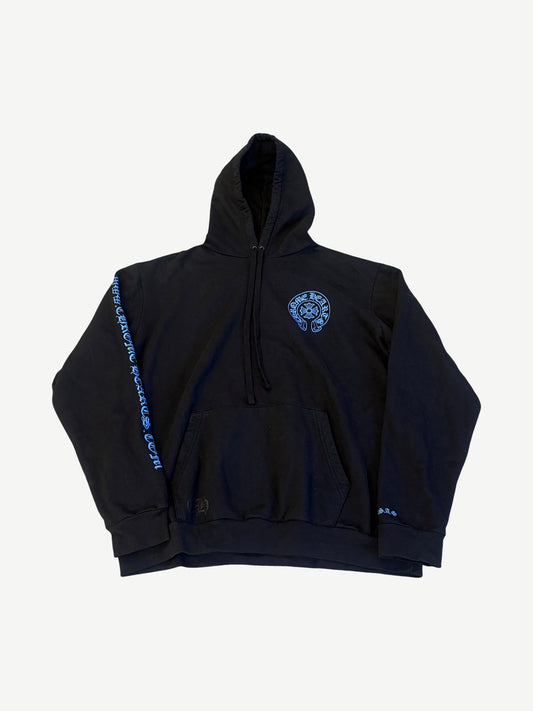Chrome Hearts Black Blue Online Exclusive Hoodie