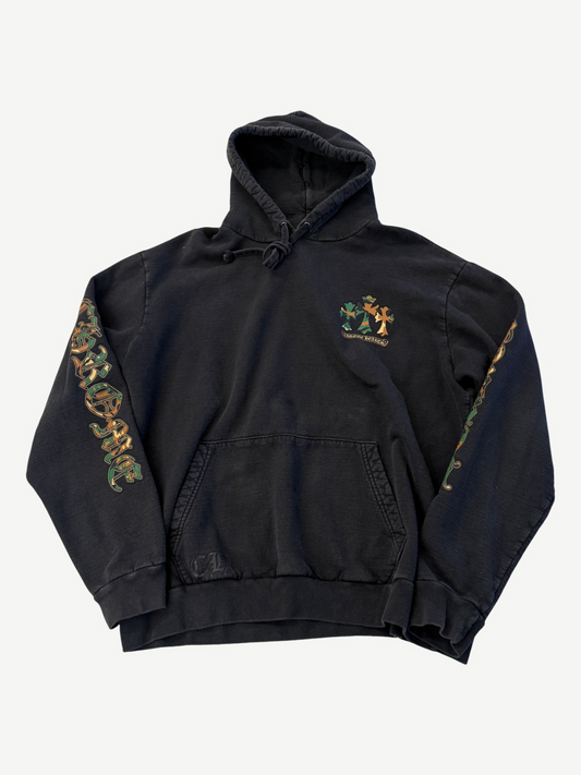 Chrome Hearts Black Camo Triple Cross Horseshoe Hoodie