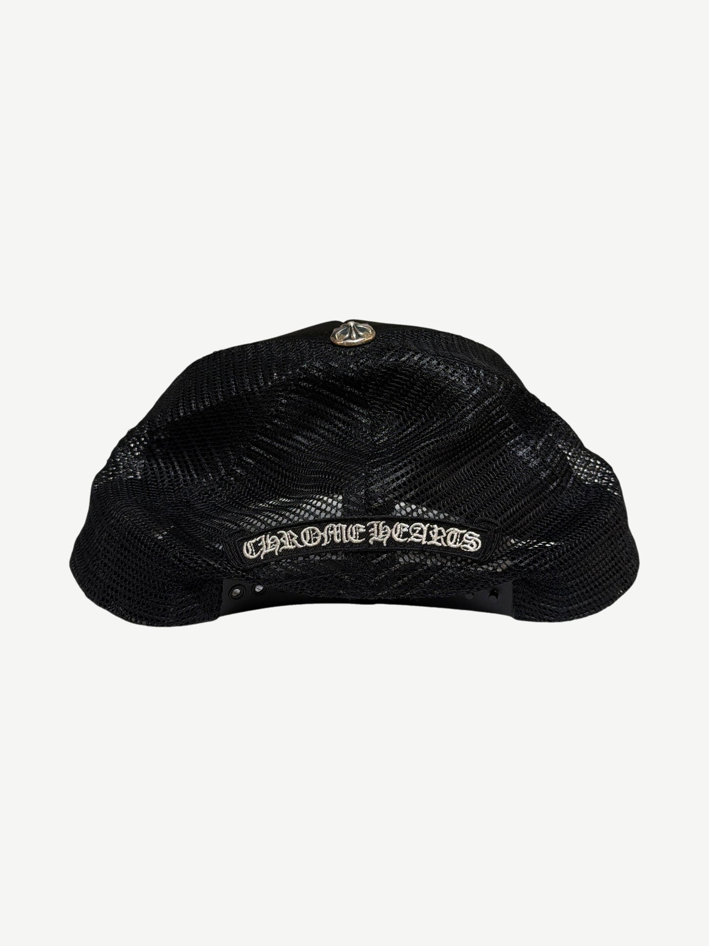 Chrome Hearts Black Camo Triple Cross Trucker Hat