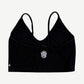 Chrome Hearts Black Cropped Tank Top