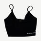 Chrome Hearts Black Cropped Tank Top