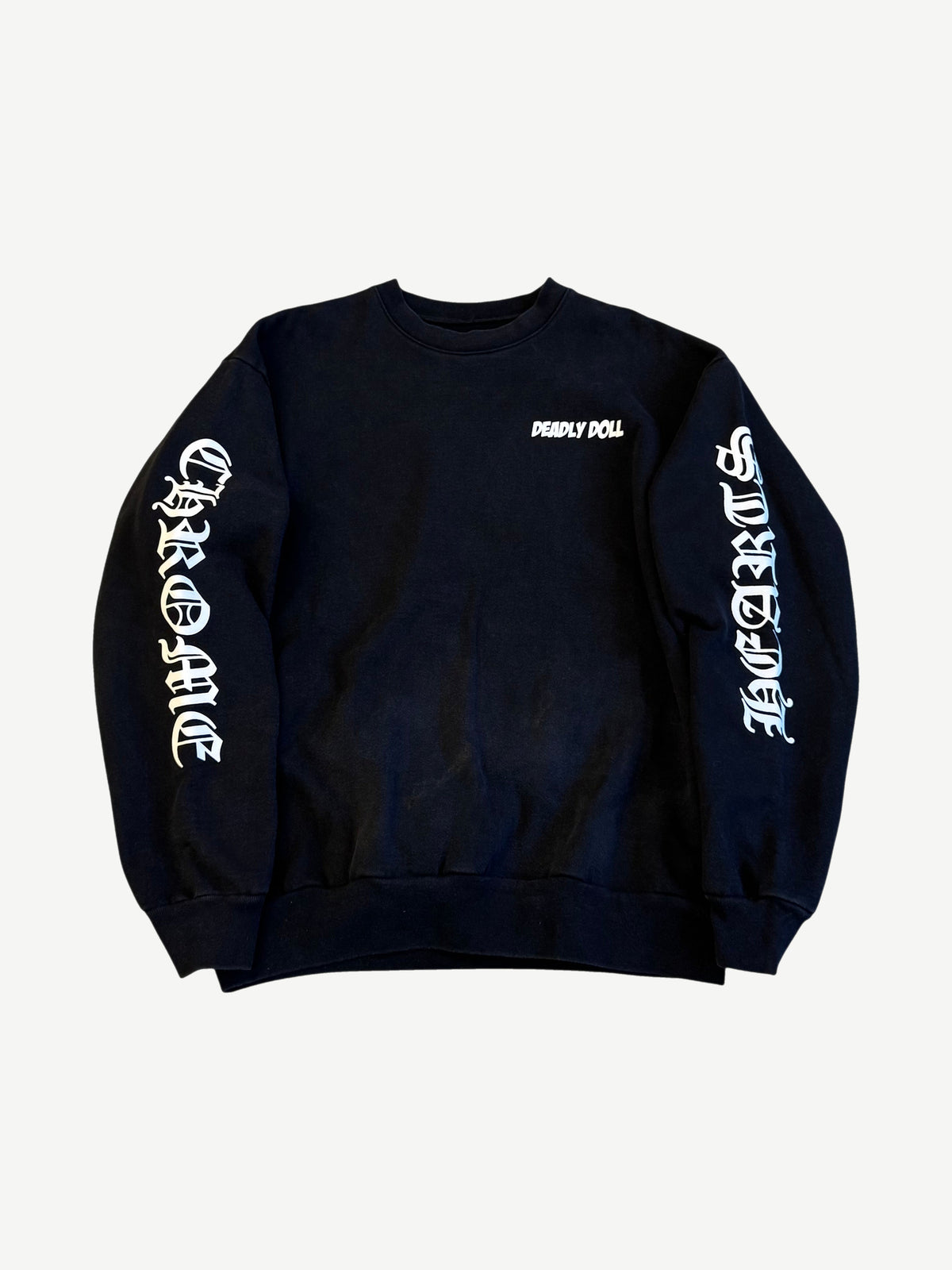 Chrome Hearts Black Deadly Doll Jesse Jo Stark Crewneck
