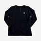 Chrome Hearts Black Embroidered Dagger Longsleeve