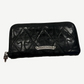 Chrome Hearts Black Flooded Cemetery Cross Long Wallet