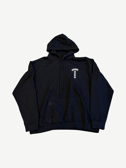 Chrome Hearts Black Fuck You T-Bar Back Logo Hoodie