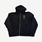Chrome Hearts Black Fuck You T-Bar Back Logo Zipup