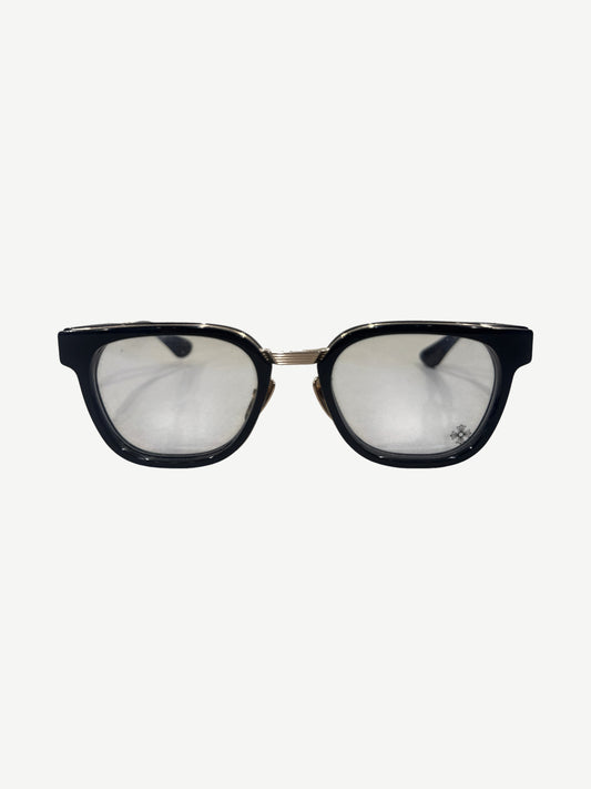 Chrome Hearts Black Gold Duck Butter Sunglasses