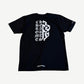Chrome Hearts Black Half & Half Vine Dagger Tee
