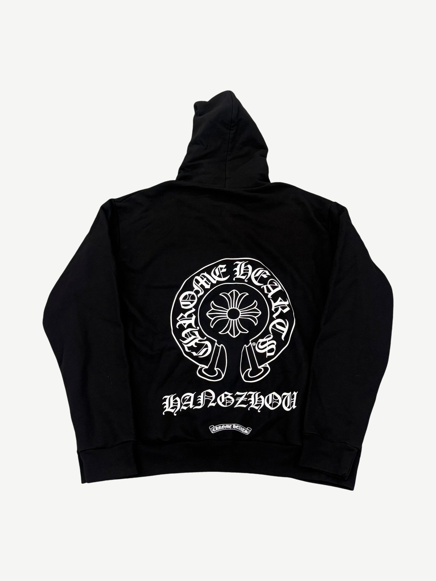 Chrome Hearts Black Hangzhou Exclusive Horseshoe Logo Zipup