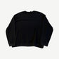 Chrome Hearts Black Jacquard Cross Embroidered Crewneck