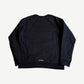 Chrome Hearts Black King Taco Embroidered Triple Cross Crewneck