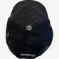 Chrome Hearts Black Leather Cross Patch Flooded Cemetery Trucker Hat