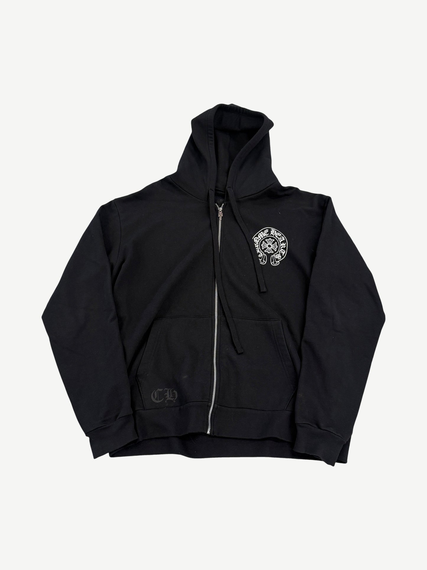 Chrome Hearts Black Los Angeles Horseshoe Zipup