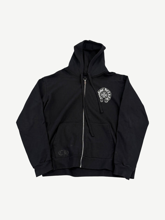 Chrome Hearts Black Los Angeles Horseshoe Zipup