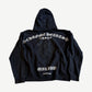 Chrome Hearts Black Malibu Exclusive Back Logo Zipup