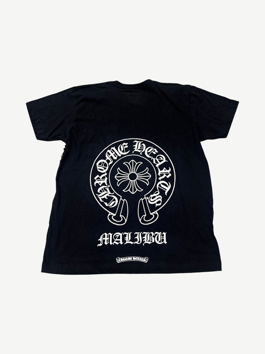 Chrome Hearts Black Malibu Exclusive Horseshoe Tee