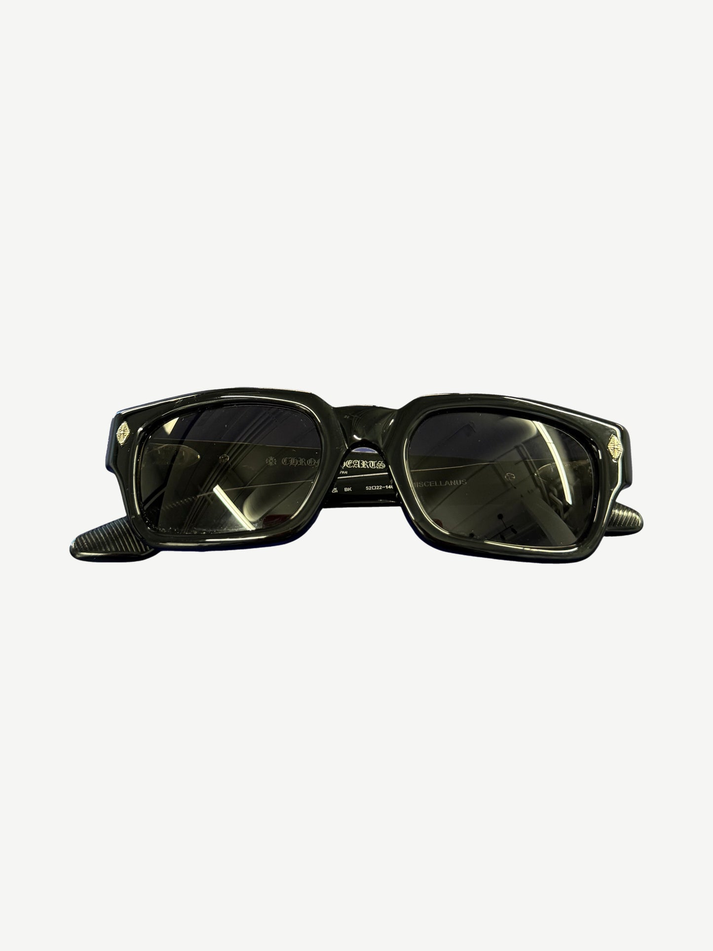 Chrome Hearts Black Miscellanus Sunglasses