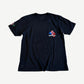 Chrome Hearts Black Multicolor Cross Cemetery Tee