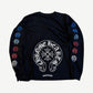 Chrome Hearts Black Multicolor Horseshoe Longsleeve