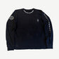 Chrome Hearts Black Neck Cross Logo Longsleeve
