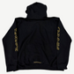 Chrome Hearts Black Olive Vertical Logo Zipup