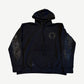 Chrome Hearts Black Online Pullover Horseshoe Floral Hoodie