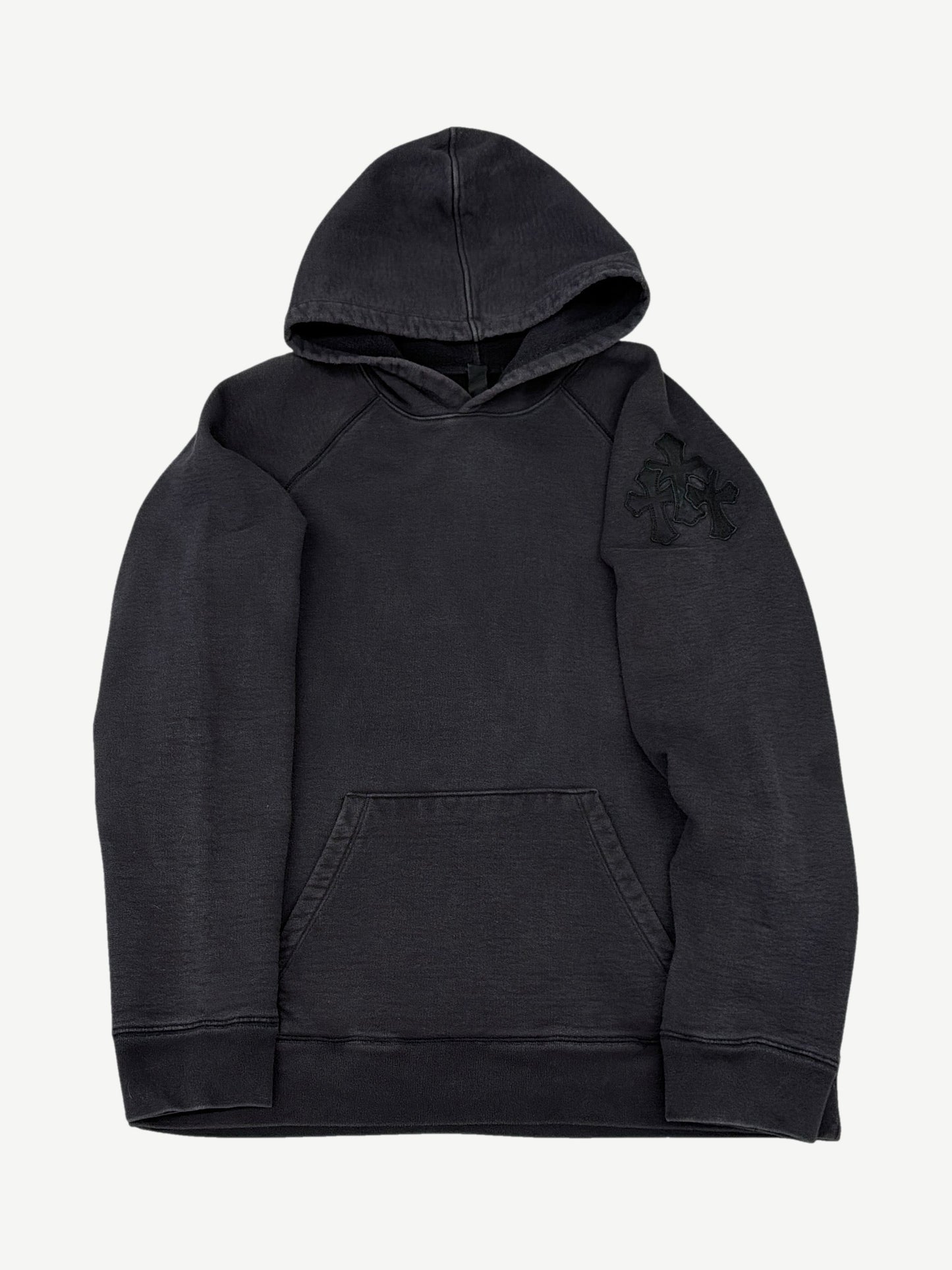 Chrome Hearts Black Paper Jam Triple Cross Hoodie
