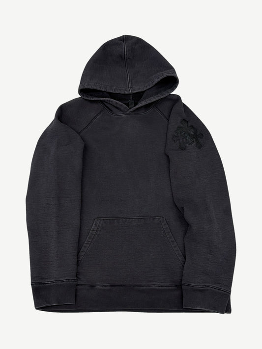 Chrome Hearts Black Paper Jam Triple Cross Hoodie