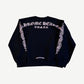 Chrome Hearts Black Pink Matty Boy Friends and Family Floral Crewneck