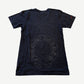 Chrome Hearts Black Red Horseshoe Scroll Pocket Tee