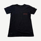 Chrome Hearts Black Red Horseshoe Scroll Pocket Tee