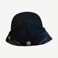 Chrome Hearts Black Red Triple Cross Trucker Hat